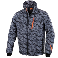 Giacca Softshell - Camouflage Grigio - BetaWork 7658CM