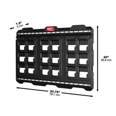 PACKOUT™ PIASTRA DI STOCCAGGIO XL MILWAUKEE