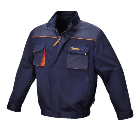 Giacca da lavoro multitasche leggera, Blue Beta 7879E XS