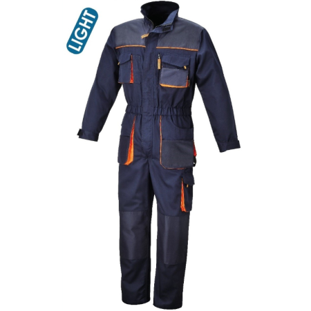 Tuta da lavoro legera ,blue  art. 7875E XS