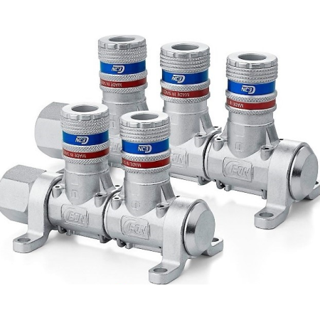 UNITA' DI PROLUNGA 1/2" BSP A 3 VIE SERIE 320 ESAFE CEJN