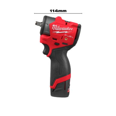 Avvitatore ad impulsi super compatto con attacco quadro 3/8˝ M12 FUEL™ con anello di frizione M12 FSCIWF38-252X