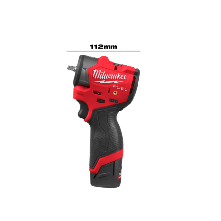 Avvitatore ad impulsi super compatto con attacco quadro 1/4˝ M12 FUEL™ con anello di frizione M12 FSCIWF14-252X