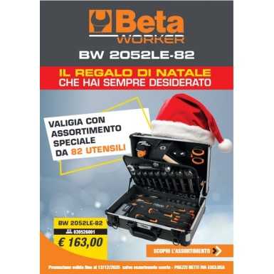 Valigia con assortimento di 82 utensili BW 2052LE-82