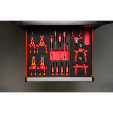 Set di giraviti isolati 1000V in modulo morbido