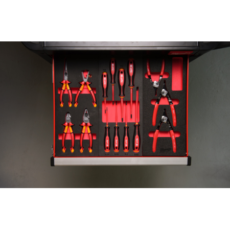 Set di giraviti isolati 1000V in modulo morbido