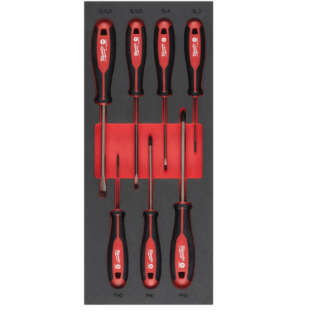 Set di giraviti in modulo morbido