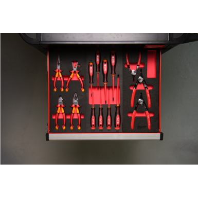 Set di utensili isolati 1000V in modulo morbido