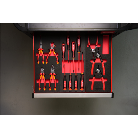 Set di utensili isolati 1000V in modulo morbido