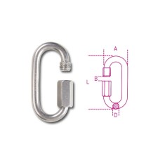 MOSCHETTONI TRAPEZOIDALI INOX AISI 316 8X80 8278