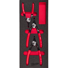 Set di pinze per anelli elastici in modulo morbido