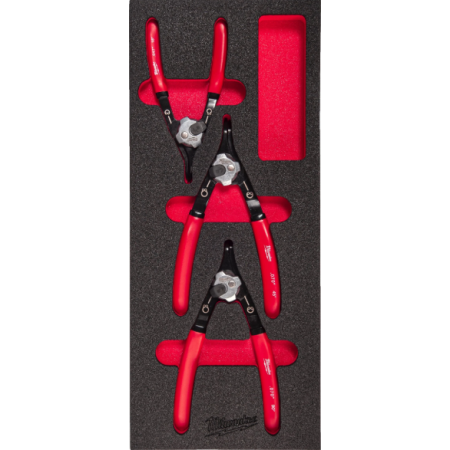 Set di pinze per anelli elastici in modulo morbido