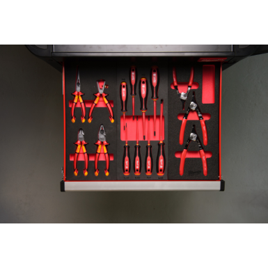 Set di pinze per anelli elastici in modulo morbido