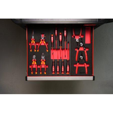 Set di pinze per anelli elastici in modulo morbido