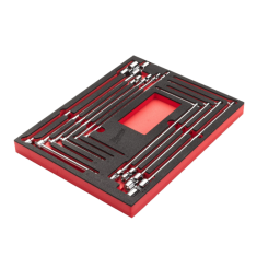 Set di chiavi a T con bussola esagonale snodata 2