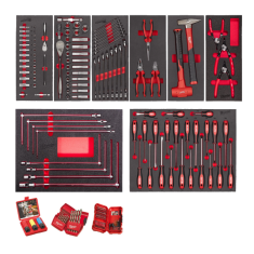 Assortimento automotive per carrello - 172 pezzi