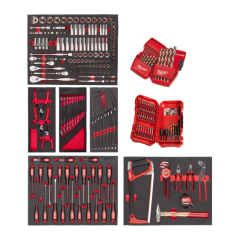 Assortimento industrial per carrello - 244 pezzi