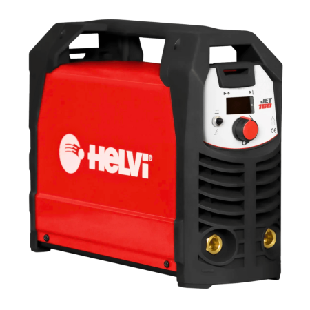 Saldatrice inverter a elettrodo MMA e TIG con accessori e valigetta Helvi