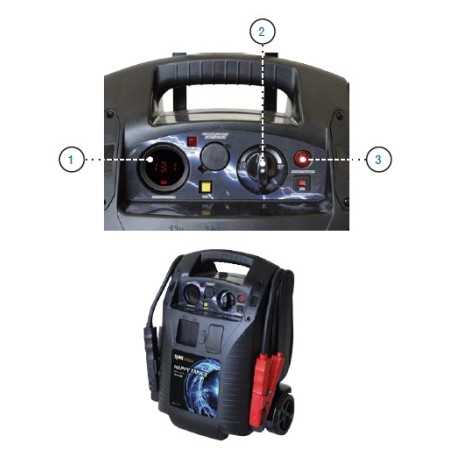 Avviatore d'emergenza 12/24V HAPPY TANK SPIN