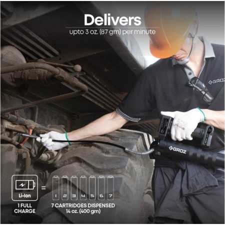 Ingrassatore a batteria da 12V RGG GROZ