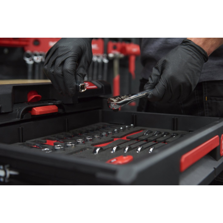 Guanti monouso in nitrile disposable gloves grip 50pc