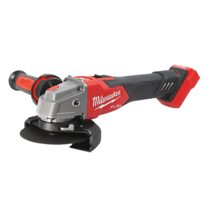 Smerigliatrice angolare 125 mm a velocità variabile con interruttore a slitta e freno M18 FUEL™