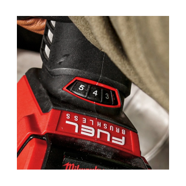 Smerigliatrice angolare 125 mm a velocità variabile con interruttore a slitta e freno M18 FUEL™