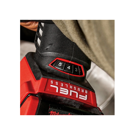 Smerigliatrice angolare 125 mm a velocità variabile con interruttore a slitta e freno M18 FUEL™