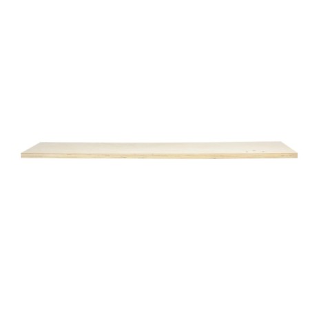 Piano di lavoro in legno multistrato 2.100x750mm, per banchi componibili C58BC BETA  C58PLT-W 2,1