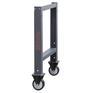 Gamba con ruote fisse, per banchi componibili C58BC BETA C58GRF