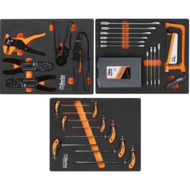 Cassettiera mobile Beta Worker BW 2400S XL9/E-XL con 9 cassetti e 487 utensili inclusi