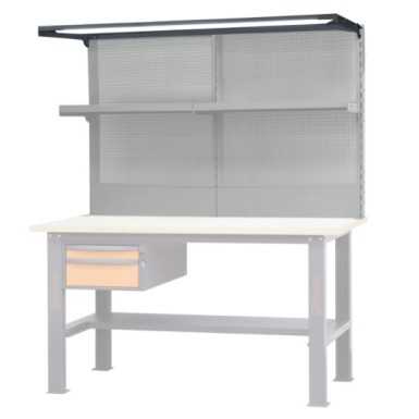 Binario per lampada LED, banchi componibili C58BC 1,6 m BETA C58BLP-1,6M