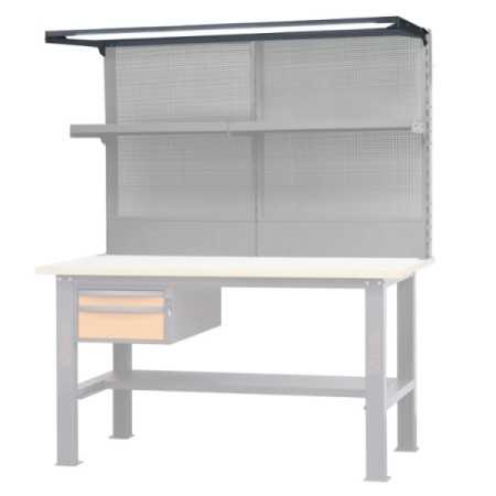 Binario per lampada LED, banchi componibili C58BC 1,6 m BETA C58BLP-1,6M