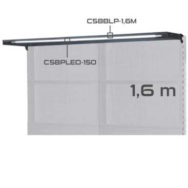 Lampada LED per banchi componibili C58BC 1,6 m BETA C58PLED-150