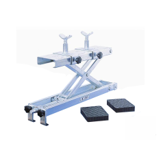 Traversa di supporto moto funzionamento a cricco regolabile in altezza, portata 250 Kg OMCN 560