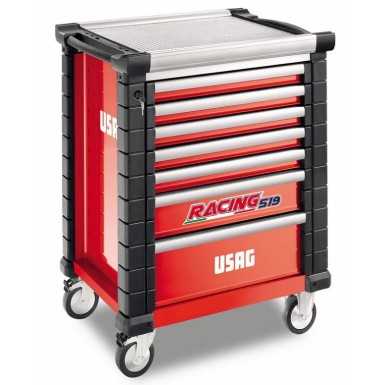 Carrello Racing 7 cassetti vuoto Usag  RACING 519 RS7/3V