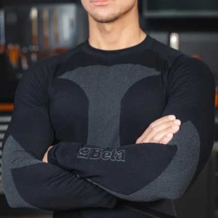 Maglia intima tecnica maniche lunghe elasticizzata in graphene BETA 7997GN