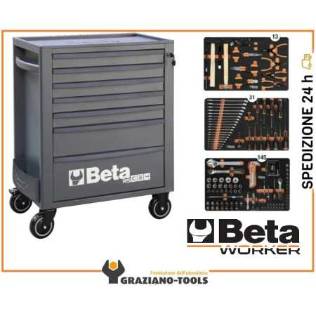 Cassettiera RSC24/7-A7 3M cassetti con 189 utensili edizione limitata Beta