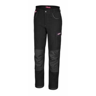 Pantaloni da lavoro da donna multitasche in 100% cotone elasticizzato, 220g BETA 7818LN