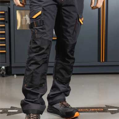 Pantaloni da lavoro multitasche con inserti in tessuto elasticizzato BETA 7818G