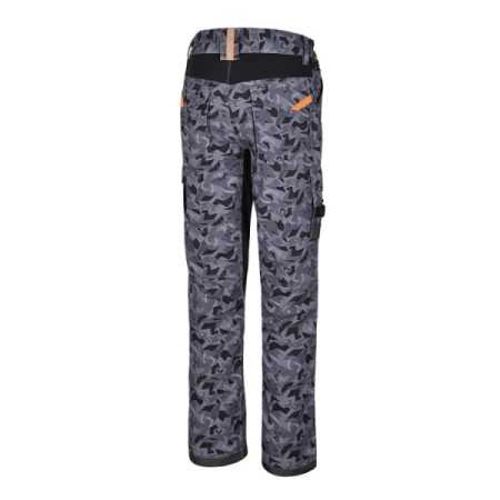 Pantaloni da lavoro multitasche con disegno camouflage esclusivo. BETA 7818CM