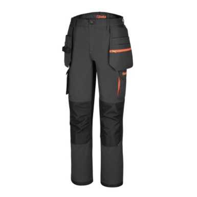 Pantalone flying pockets con inserti in tessuto elasticizzato BETA 7819G