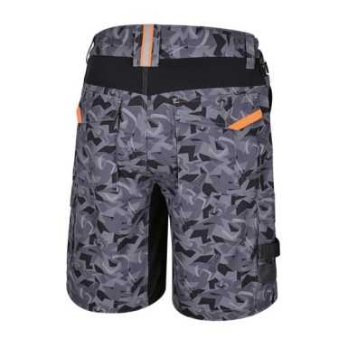 Bermuda da lavoro multitasche con disegno camouflage esclusivo. BETA 7815CM