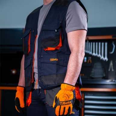 Gilet da lavoro Beta Easy leggero, blu BETA 7867B