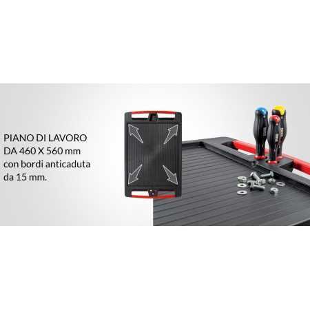 USAG U05160117 516 ST6NV Carrello Vuoto, 7 cassetti