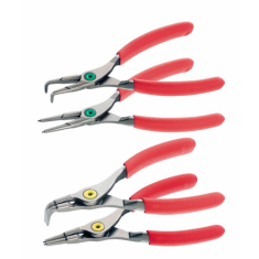 Serie di 4pinze per anelli elastici Usag 127 N/SE4S