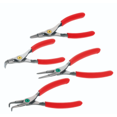 Serie di 4pinze per anelli elastici Usag 127 N/SE4S