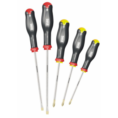 324 SH5 Serie di 5 giraviti per viti con intaglio e impronta a croce PHILLIPS® Usag