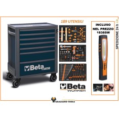 Cassettiera RSC24/7-B7 3M cassetti con 189 utensili edizione limitata Beta