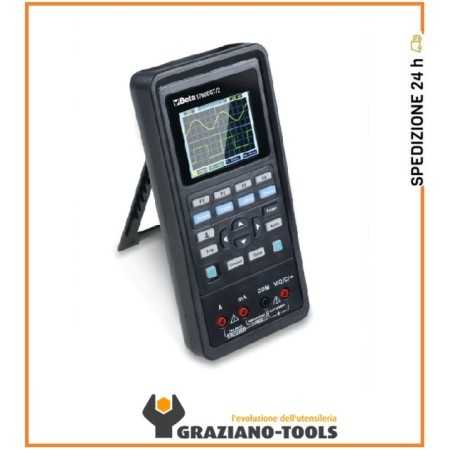 Multimetro Digitale Automotive Portatile Con Oscilloscopio A 2 Canali E Generatore D'onda - Beta 1760DGT/2